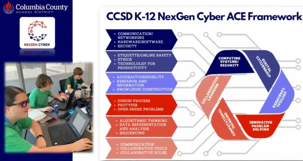 Columbia County School District to create NexGen cyber education curriculum