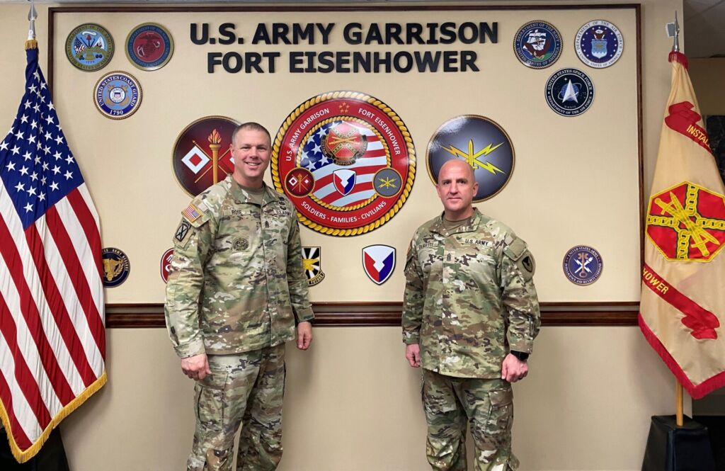 Fort Eisenhower Garrison Change of Responsibility Ceremony