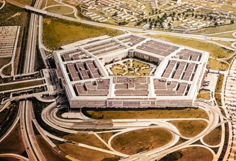 The Pentagon, U.S. Department of Defense during the 1950's